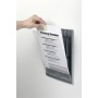 Durable 486737 stand informativo e supporto per brochure Supporto per segnale A4 Plastica Grafite (4867-37)