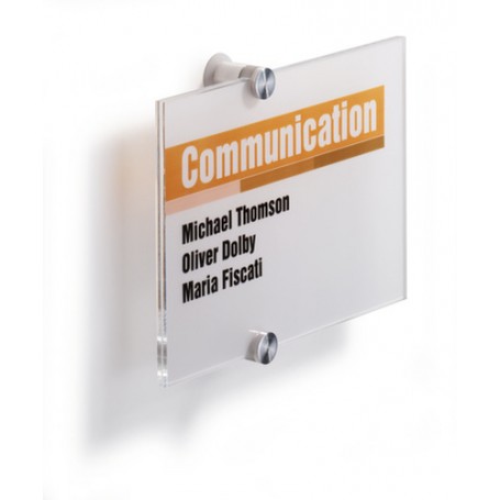 Durable Crystal Sign A5 Trasparente (4823-19)