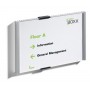 Durable 480523 stand informativo e supporto per brochure Supporto per segnale Acrilico Argento (4805-23)