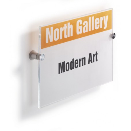 Durable Crystal Sign A4 Trasparente (4825-19)