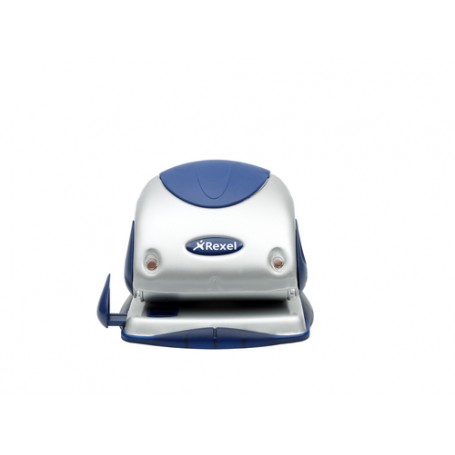 Rexel P225 Precision Perforatore a 2 Fori Precision - Argento/Blu (2100744)