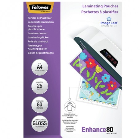 Fellowes 5396205 pellicola per plastificatrice 25 pz (5396205)
