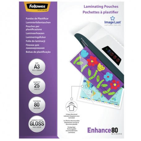 Fellowes 5396403 pellicola per plastificatrice 25 pz (5396403)