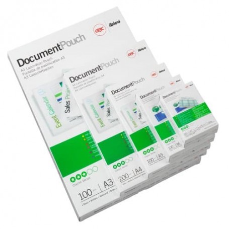 GBC Pouch per plastificazione documenti A2 2x125mic lucide (100) (3745099)