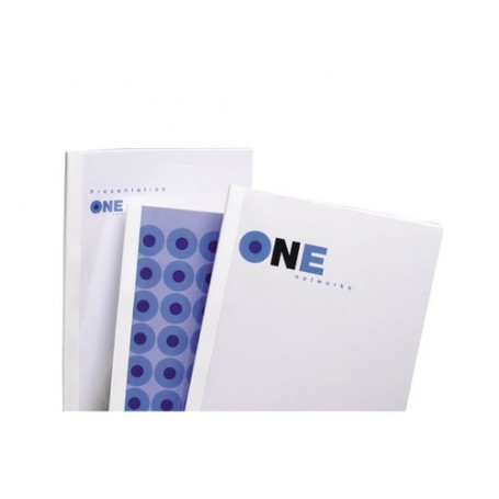 GBC Copertine per rilegatura termica Optimal 12 mm bianche (100) (TC081270)