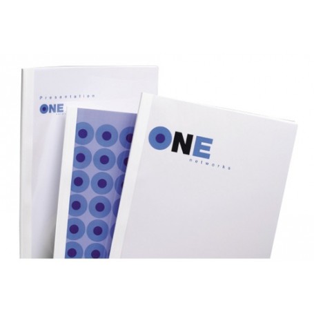 GBC Copertine per rilegatura termica Standard 30 mm bianche (50) (IB370113)