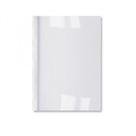 GBC Copertine rilegatura termica LeatherGrain 1,5mm bianche(100) (IB451706)