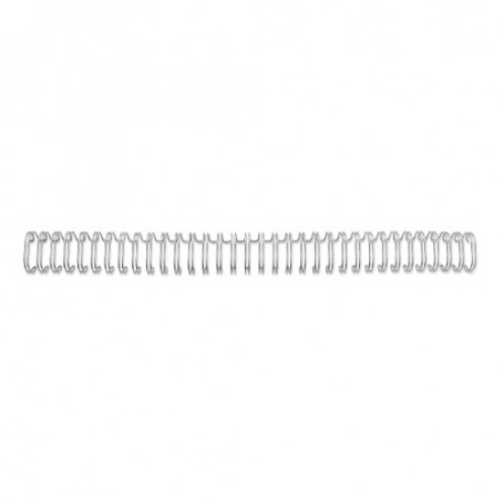 GBC Spirali metalliche WireBind 2:1, n. 14, A4, argento (200) (RE911497)