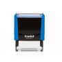 Trodat 4912 timbro 47 x 18 mm Nero, Blu (43145)