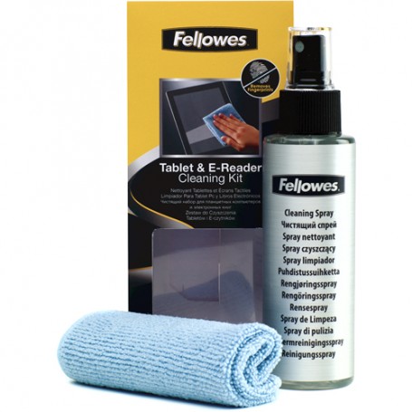 Fellowes 9930501 kit per la pulizia Tablet PC Panni asciutti e liquido per la pulizia dell'apparecchiatura 120 ml (9930501)