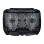 Conceptronic THANA07B base di raffreddamento per notebook 43,2 cm (17") Nero (THANA07B)