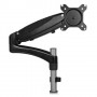 StarTech.com Supporto per singolo Monitor con base per portatile ad altezza regolabile One Touch (ARMUNONB)
