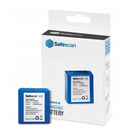 Safescan LB-105 Ioni di Litio 600 mAh 10,8 V (112-0410)