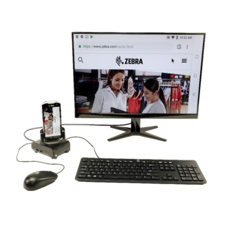 Zebra CRD-TC5X-1SWS-01 docking station per dispositivo mobile PDA Nero (CRD-TC5X-1SWS-01)