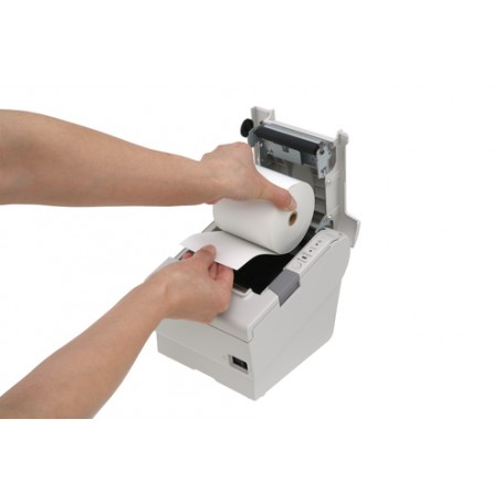 Epson TM-T88VI (115): Powered USB, w/o PS, w/o cable, Black (C31CE94115)