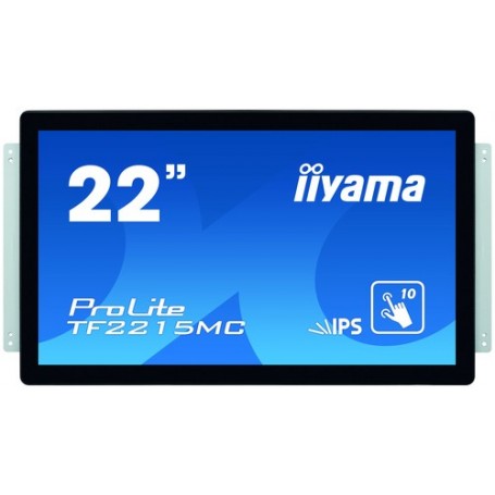 iiyama ProLite TF2215MC-B2 monitor touch screen 54,6 cm (21.5") 1920 x 1080 Pixel Multi-touch Multi utente Nero (TF2215MC-B2)