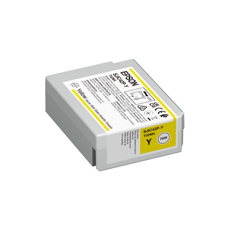 Epson SJIC42P-Y cartuccia d'inchiostro 1 pz Originale Giallo (C13T52M440)