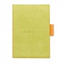 Rhodia Notepad cover + notepad N°11 quaderno per scrivere A7 80 fogli Verde (118106C)