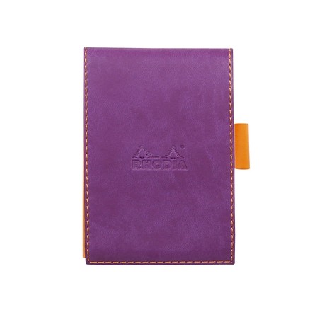 Rhodia Notepad cover + notepad N°11 quaderno per scrivere A7 80 fogli Porpora (118210C)