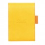 Rhodia Notepad cover + notepad N°11 quaderno per scrivere A7 80 fogli Giallo (118216C)