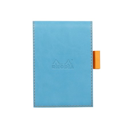 Rhodia Notepad cover + notepad N°11 quaderno per scrivere A7 80 fogli Blu (118107C)