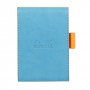 Rhodia Notepad cover + notepad N°11 quaderno per scrivere A7 80 fogli Blu (118107C)