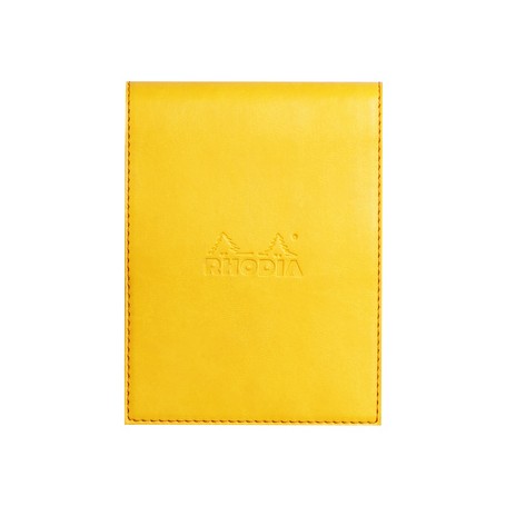 Rhodia Notepad cover + notepad N°12 quaderno per scrivere 80 fogli Giallo (128216C)
