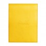 Rhodia Notepad cover + notepad N°12 quaderno per scrivere 80 fogli Giallo (128216C)