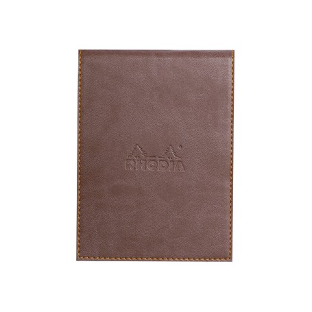Rhodia Notepad Cover + Notepad N°12 quaderno per scrivere 80 fogli Cioccolato (128103C)