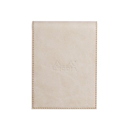 Rhodia Notepad cover + notepad N°12 quaderno per scrivere 80 fogli Beige (128205C)