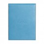 Rhodia Notepad cover + notepad N°12 quaderno per scrivere 80 fogli Blu (128207C)