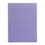 Rhodia Notepad cover + notepad N°12 quaderno per scrivere 80 fogli Viola (128209C)