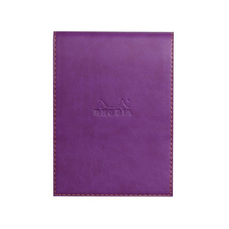 Rhodia Notepad cover + notepad N°13 quaderno per scrivere A6 80 fogli Porpora (138110C)