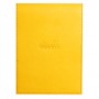 Rhodia Notepad cover + notepad N°13 quaderno per scrivere A6 80 fogli Giallo (138216C)