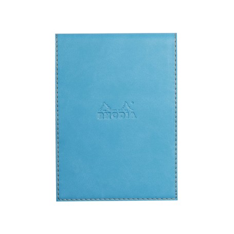 Rhodia Notepad cover + notepad N°13 quaderno per scrivere A6 80 fogli Blu (138207C)
