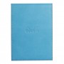 Rhodia Notepad cover + notepad N°13 quaderno per scrivere A6 80 fogli Blu (138207C)