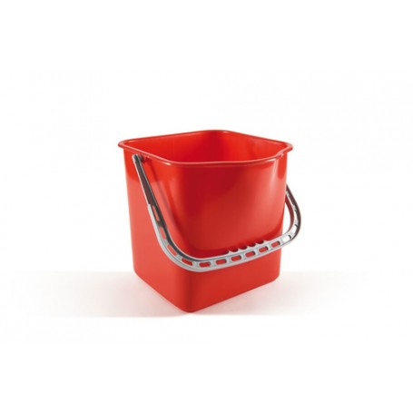 Perfetto Tucson sistema a mocio e secchio Serbatoio singolo Rosso (0470D)