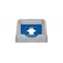 Rubbermaid 2007913 cestino per rifiuti Rettangolare Plastica Grigio (2007913)