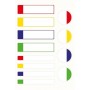 Avery APBAS24-UK etichetta autoadesiva Rettangolo Permanente Multicolore 24 pz (APBAS24-UK)