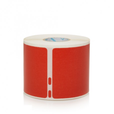 DYMO 2133399 etichetta autoadesiva Rettangolo con angoli arrotondati Rimovibile Rosso 220 pz (2133399)