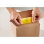 DYMO 2133400 etichetta autoadesiva Rettangolo con angoli arrotondati Rimovibile Giallo 220 pz (2133400)