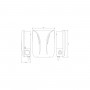 Hardy Barth 3M23402 wall box CPH1, tipo 2, 22kW, 32A, trifase, IP 44, grigio (3M23402)