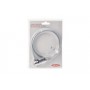 Ednet 64134 cavo di sicurezza Grigio, Argento 1,5 m (MGE64134)