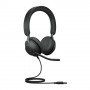 Jabra Evolve2 40, UC Stereo Cuffia Padiglione auricolare USB tipo A Nero (24089-989-999)