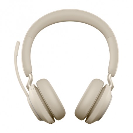 Jabra Evolve2 65, UC Stereo Cuffia Padiglione auricolare USB tipo-C Bluetooth Beige (26599-989-998)