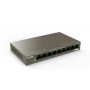 Tenda TEF1109P-8-63W Fast Ethernet (10/100) Supporto Power over Ethernet (PoE) Nero (TEF1109P-8-63W)