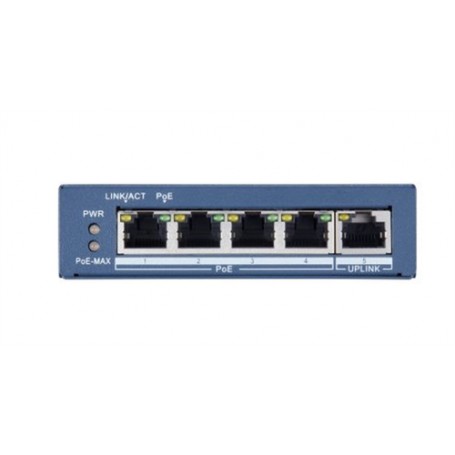 Hikvision Digital Technology DS-3E0505P-E switch di rete Non gestito Gigabit Ethernet (10/100/1000) Supporto Power o (301801375)