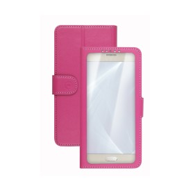 Celly Unica View custodia per cellulare 11,4 cm (4.5") Custodia a libro Rosa (UNICAVIEWLPK)