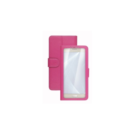 Celly Unica View custodia per cellulare 12,7 cm (5") Custodia a libro Rosa (UNICAVIEWXLPK)