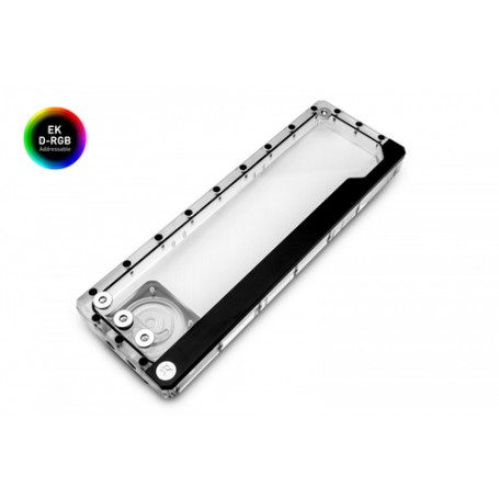 EK Water Blocks Quantum Kinetic FLT 360 Serbatoio di raffreddamento ad acqua Trasparente (3831109822463)